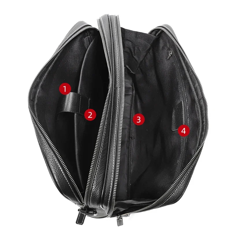 Sacoche PC Homme Luxe