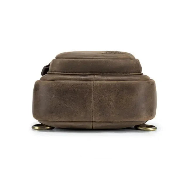 Sacoche Poitrine Cuir Homme