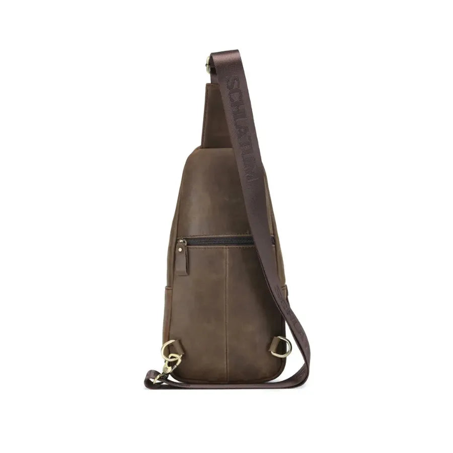 Sacoche Poitrine Cuir Homme