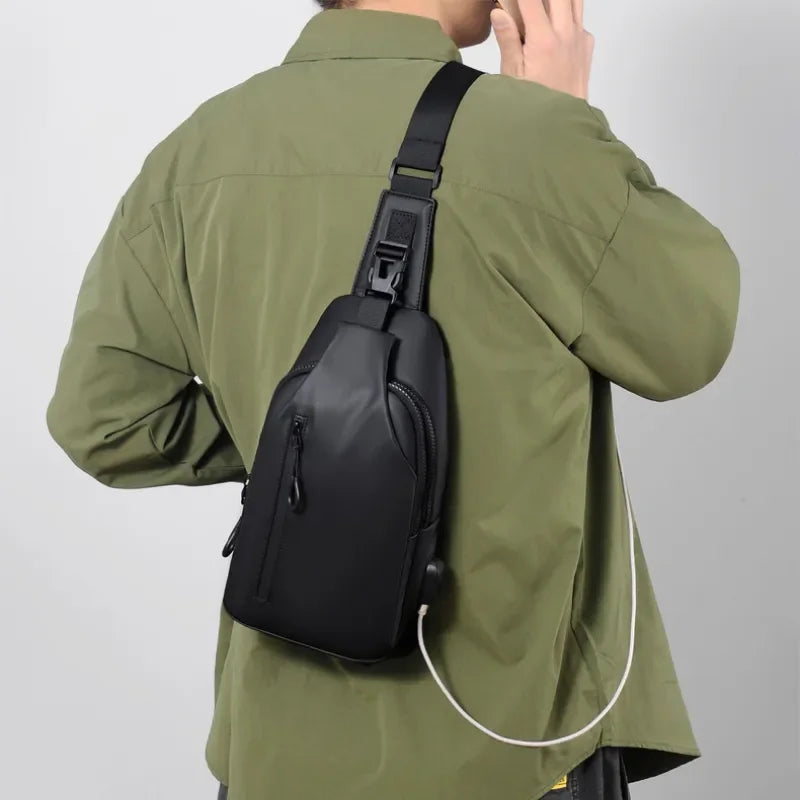 Sacoche Poitrine Homme Luxe