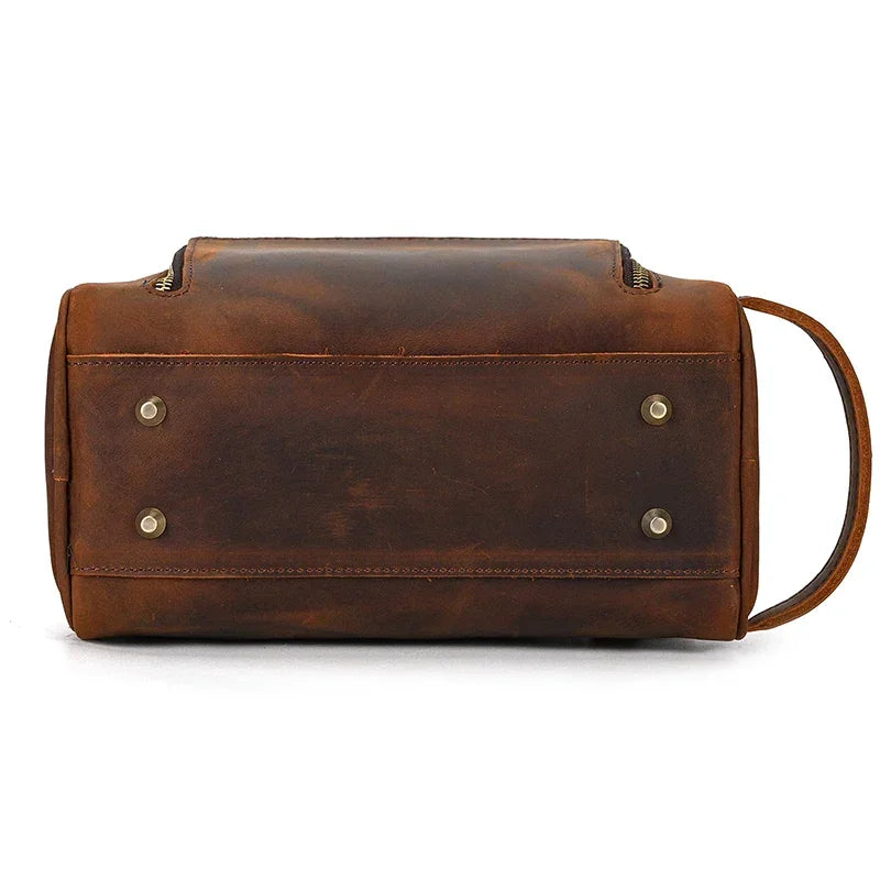 Trousse de Toilette Cuir Homme