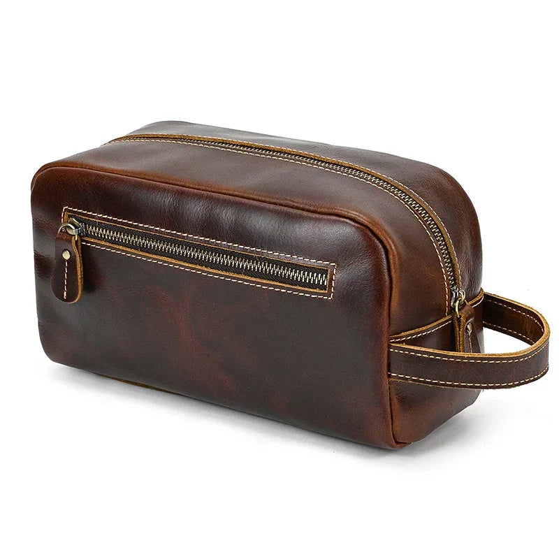 Trousse de Toilette Cuir Homme