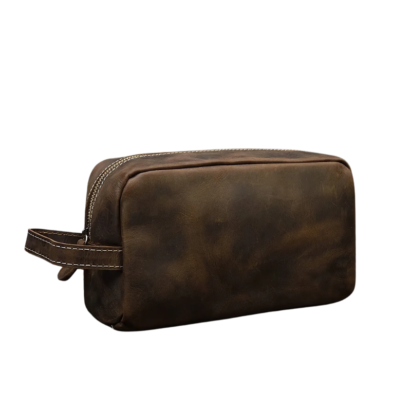 Trousse de Toilette Cuir Homme