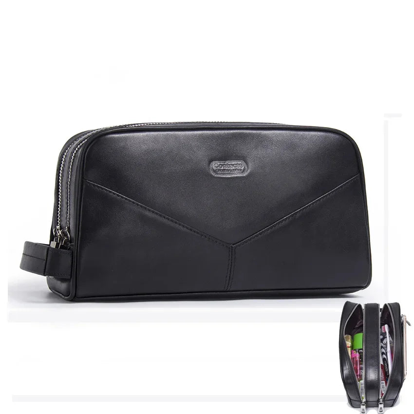Trousse de Toilette Cuir Homme