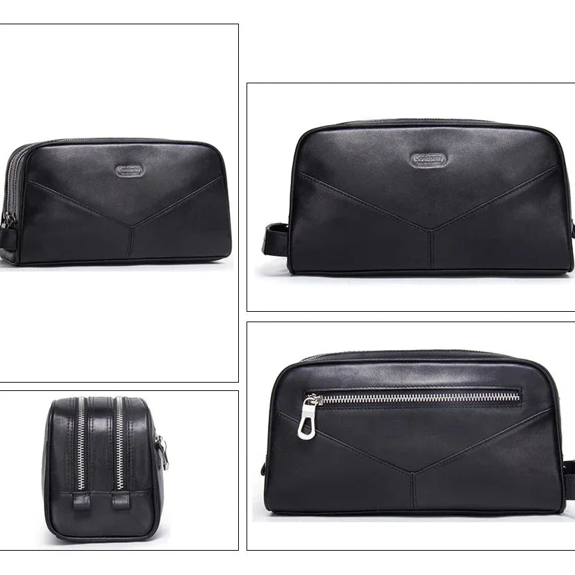 Trousse de Toilette Cuir Homme