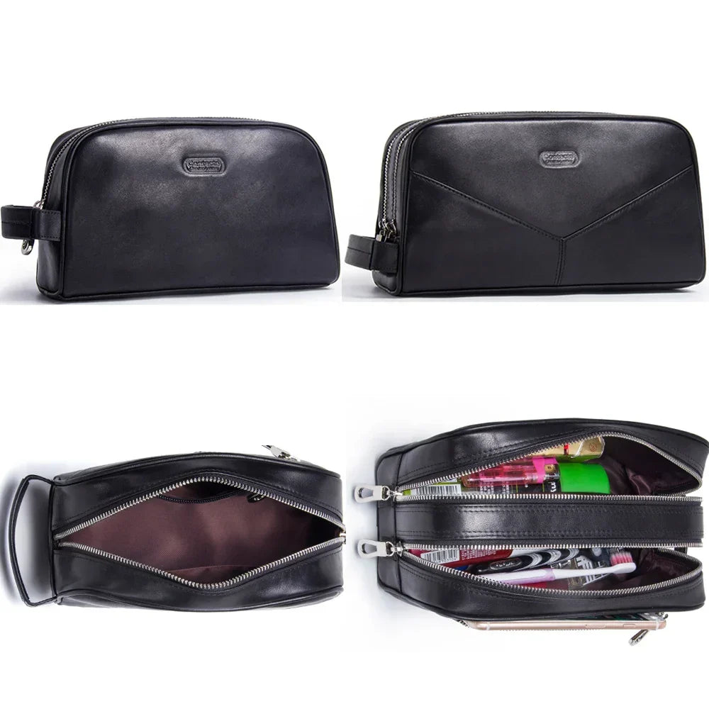 Trousse de Toilette Cuir Homme