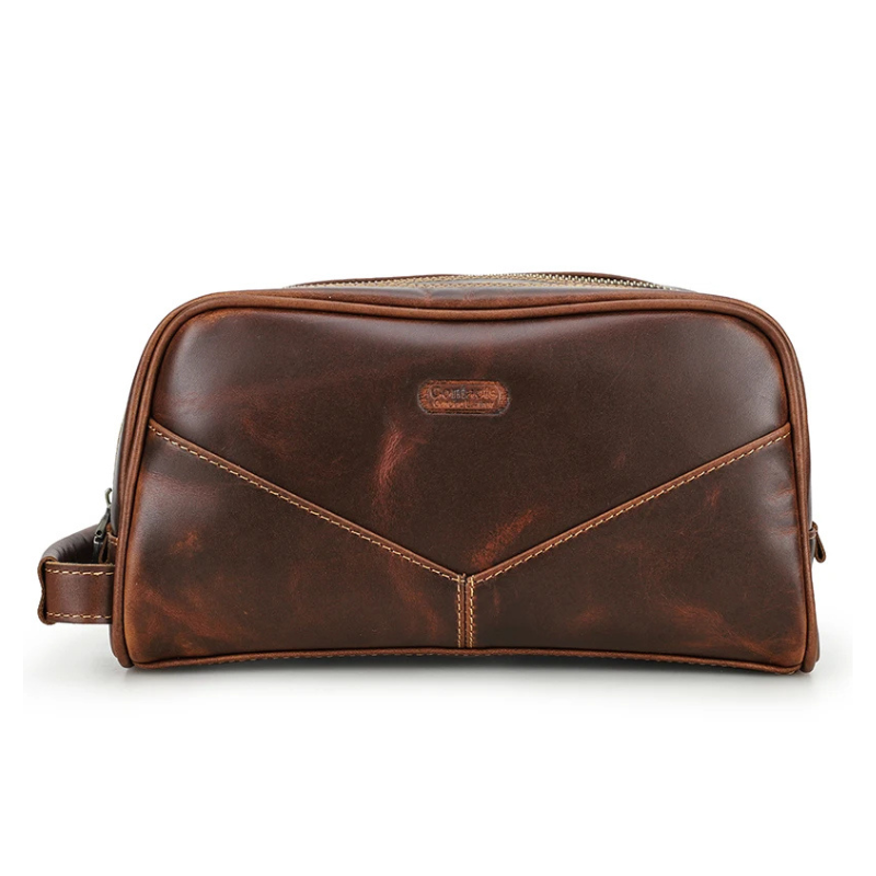 Trousse de Toilette Cuir Homme
