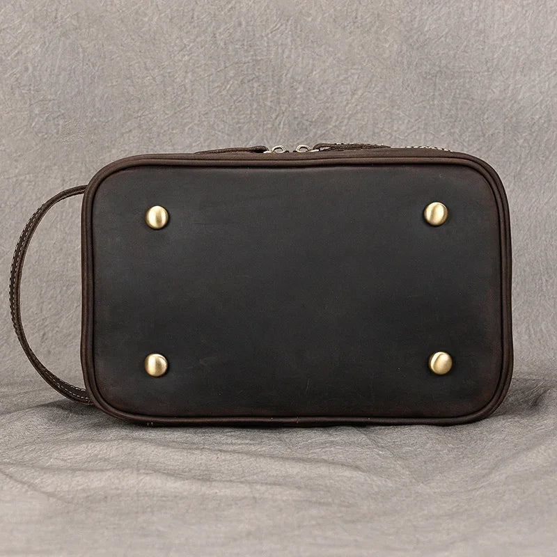 Trousse de Toilette Homme Cuir