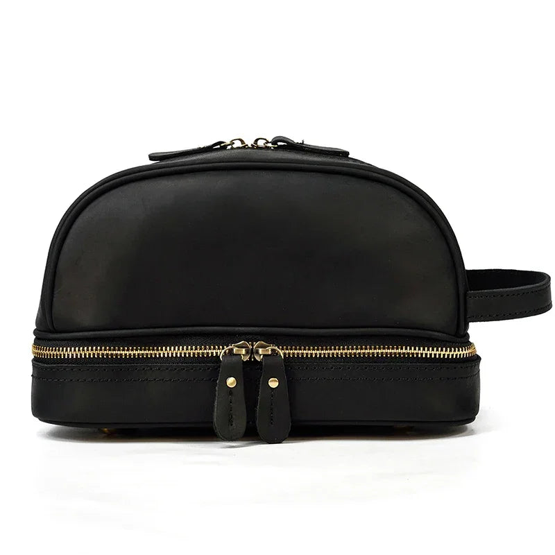 Trousse de Toilette Homme Cuir