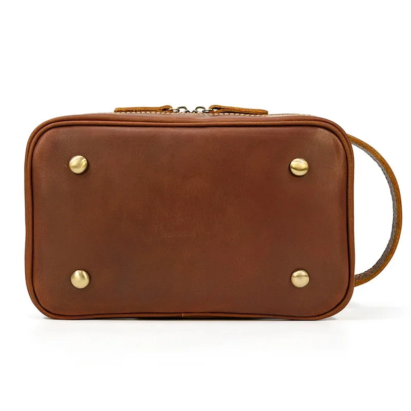 Trousse de Toilette Homme Cuir