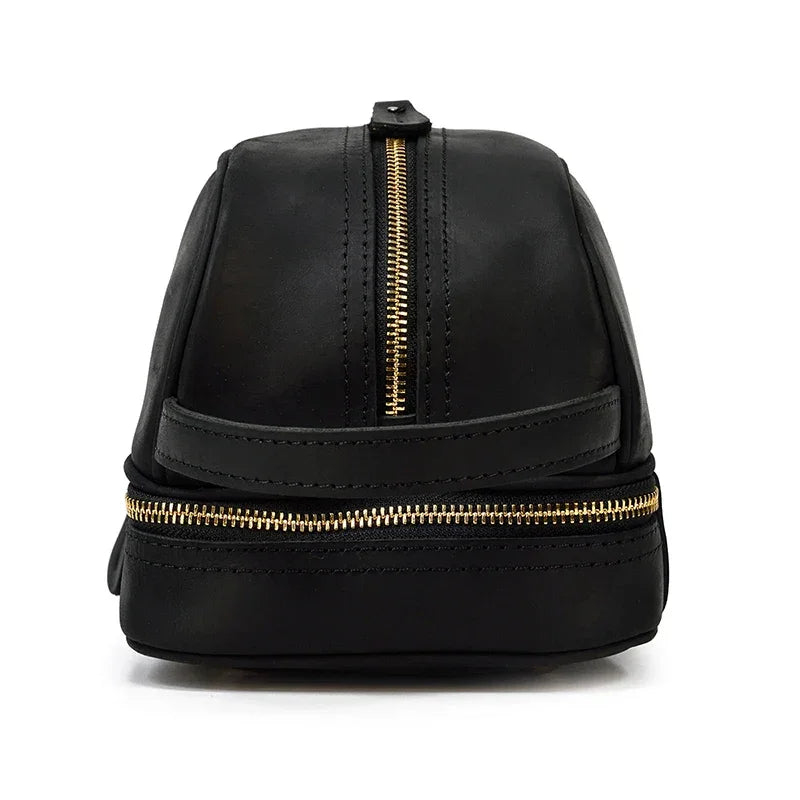 Trousse de Toilette Homme Cuir