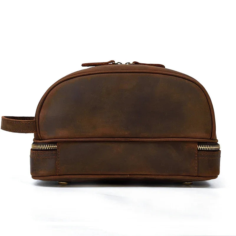 Trousse de Toilette Homme Cuir